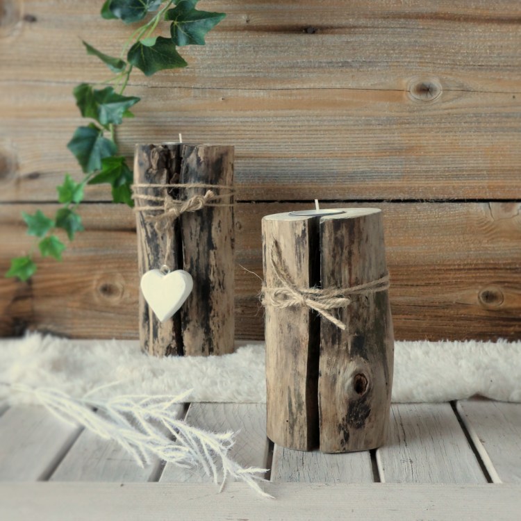 23-510 Holzkerze "us de Rüss"