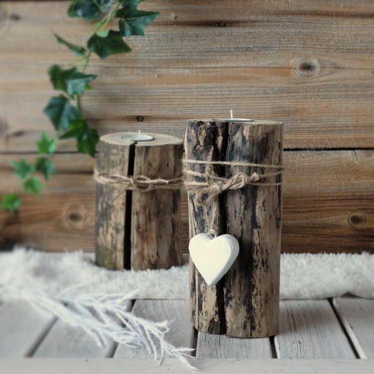 23-511 Holzkerze "us de Rüss"