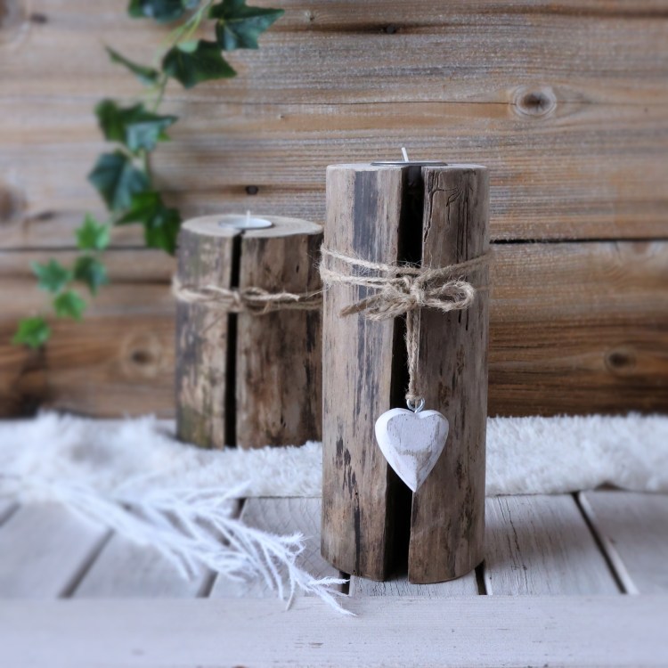 23-515 Holzkerze "us de Rüss"